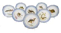 A Royal Copenhagen Porcelain Ichthylogical Fish Service, 1935-1937, Length of platter 23 1/2 inches. — 1935-1937