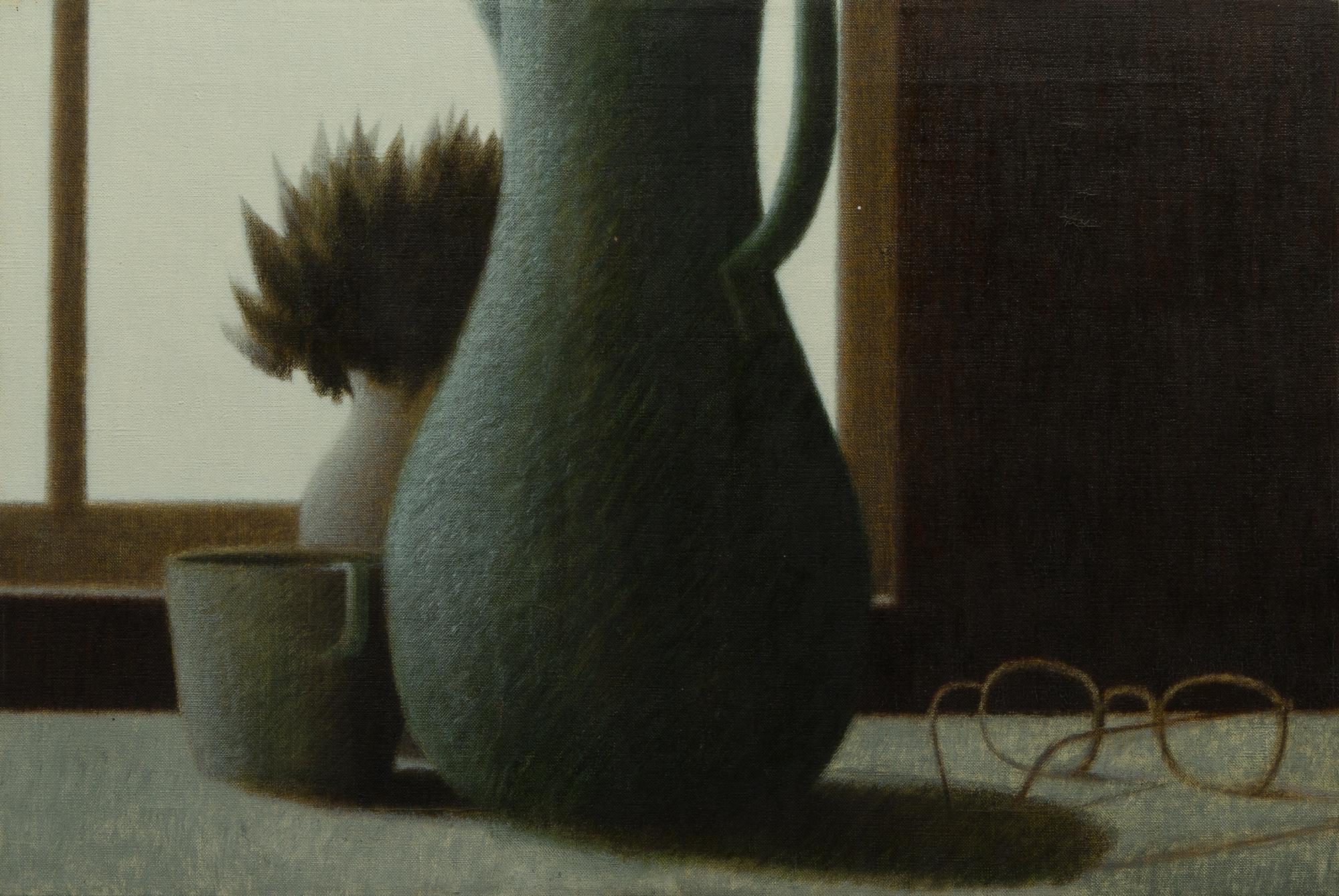 Robert Kipniss, (American, b. 1931), Still Life with Eye Glasses