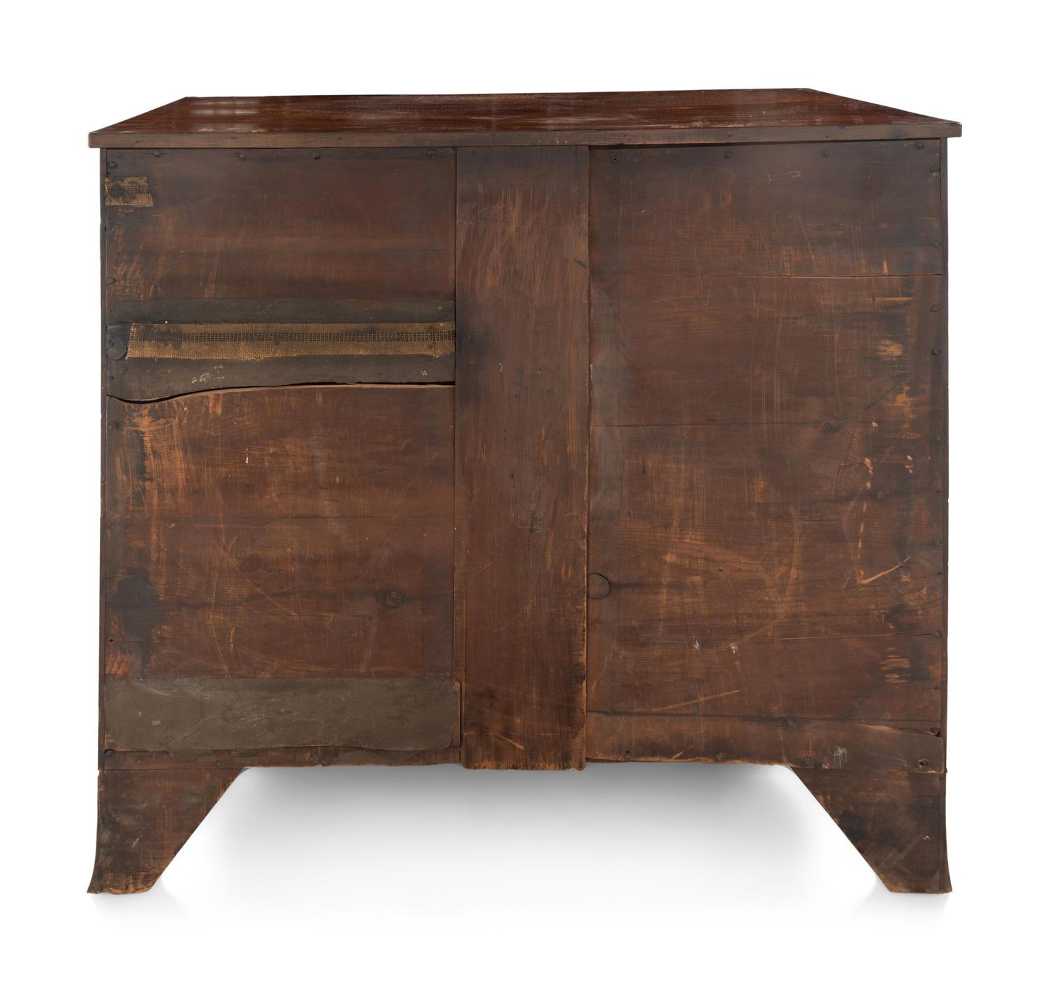 A Pair of George III Style Mahogany Flip-Top Side Tables