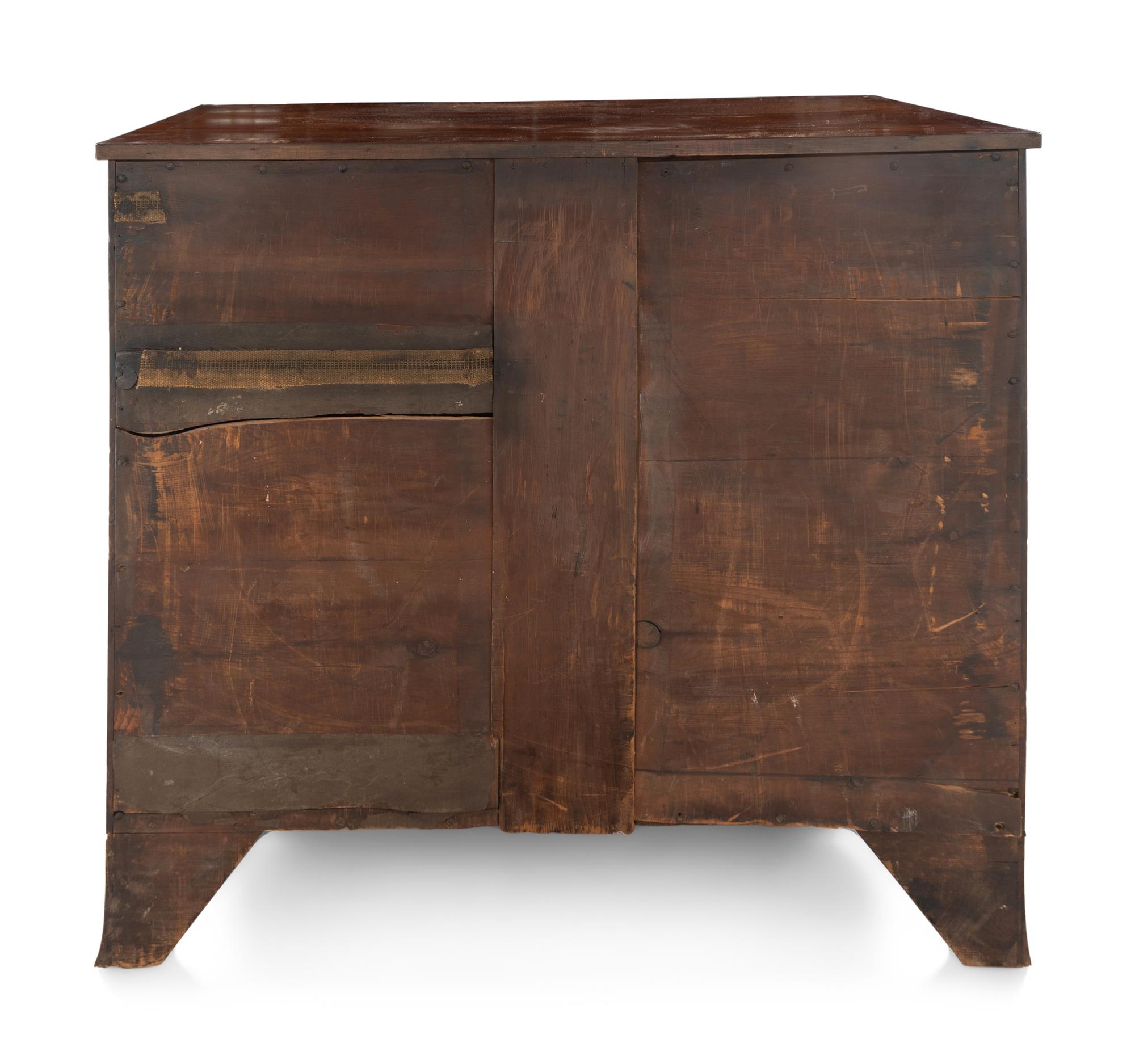 A Pair of George III Style Mahogany Flip-Top Side Tables