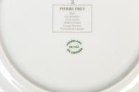 A Set of Pierre Frey for Limoges Les Gloriettes Porcelain Dinner and Salad Plates
