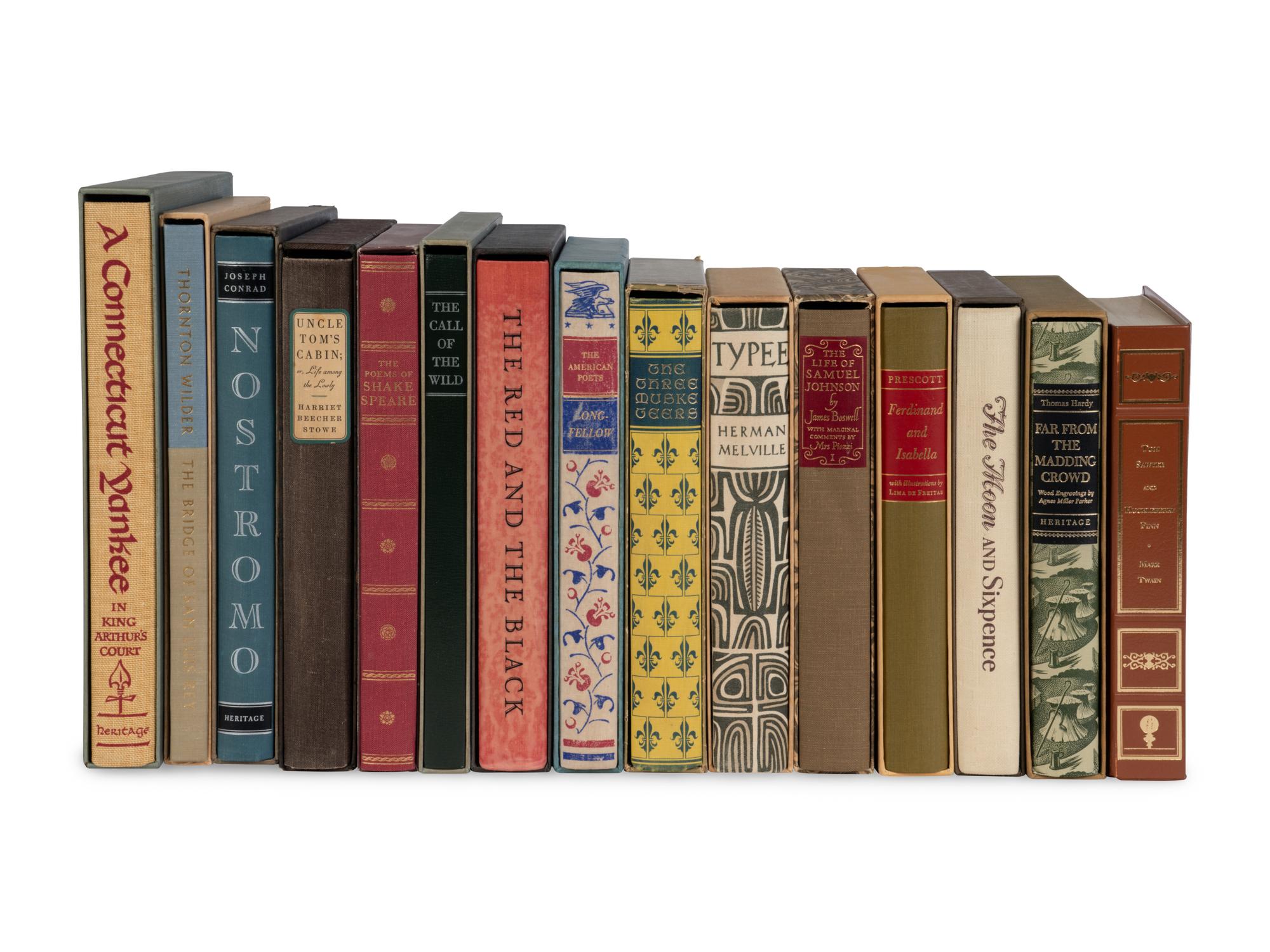[HERITAGE PRESS]. A large group of 65 works by the Heritage Press, including:
