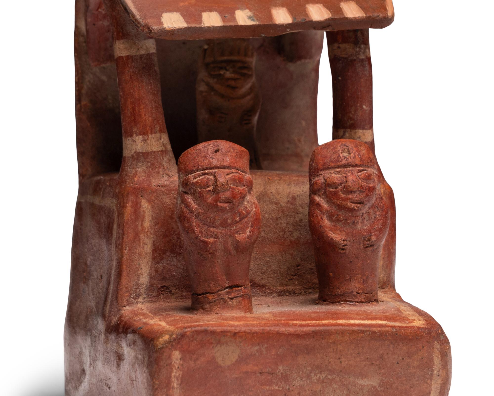 A Chancay Terracotta Temple Model