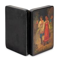 A Russian Lacquer Box