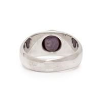 STAR RUBY AND DIAMOND RING