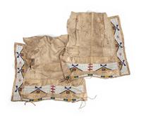 Sioux Child's Beaded Hide Leggings