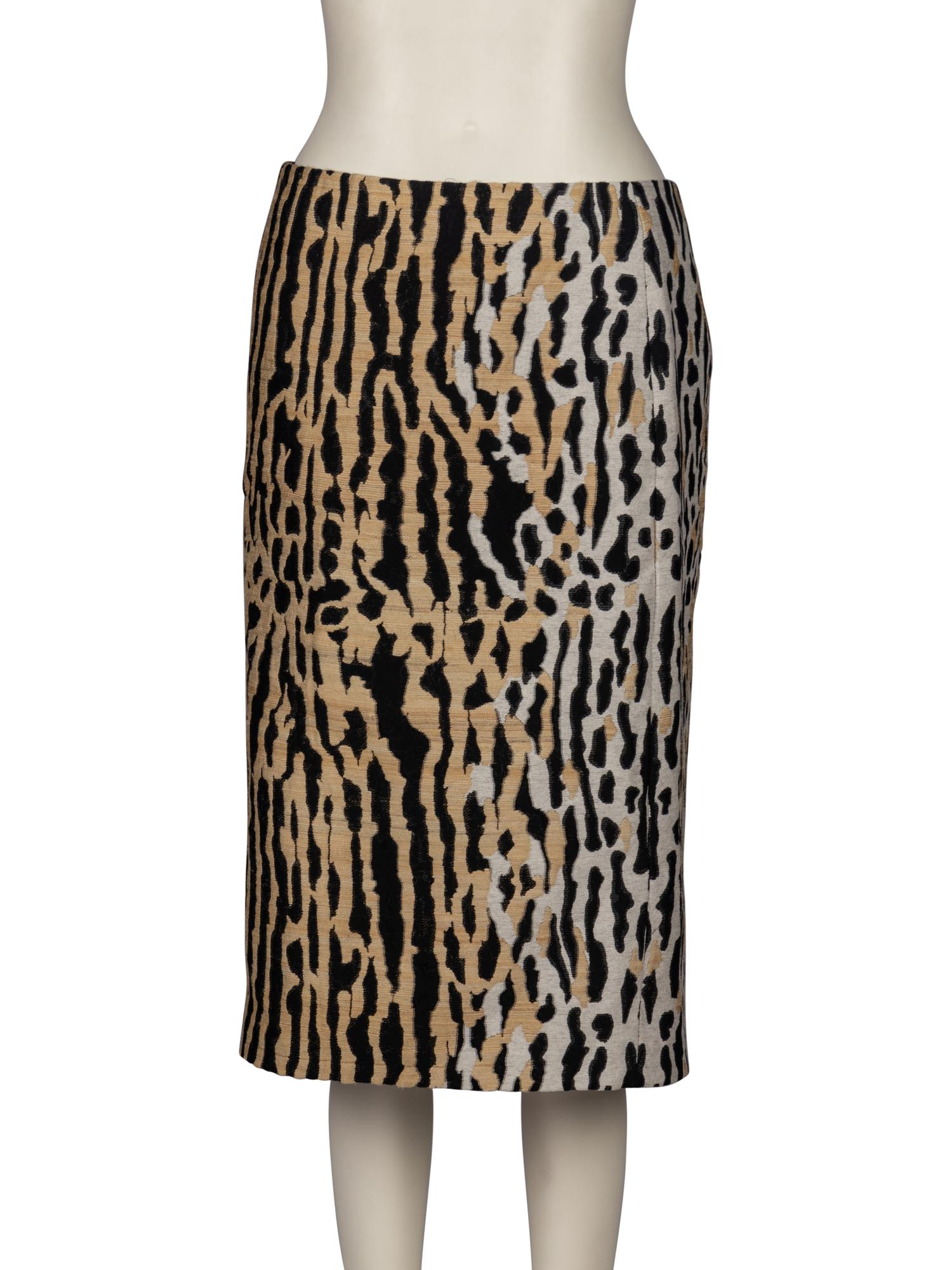 A Group of Two Skirts by Valentino and Bill Blass Dress