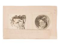 Johann Wilhelm Meil (German, 1733-1805); Two Untitled Etchings