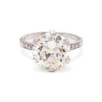 ANTIQUE, DIAMOND RING
