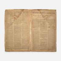 [American Revolution] [Cornwallis, Charles] The Pennsylvania Gazette, and Weekly Advertiser