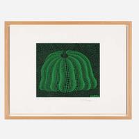 Yayoi Kusama (Japanese, b. 1929) Pumpkin 2000 (Green)