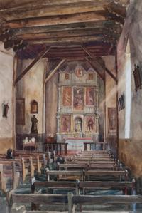 Interior: St Francis Mission Rachos de Taos