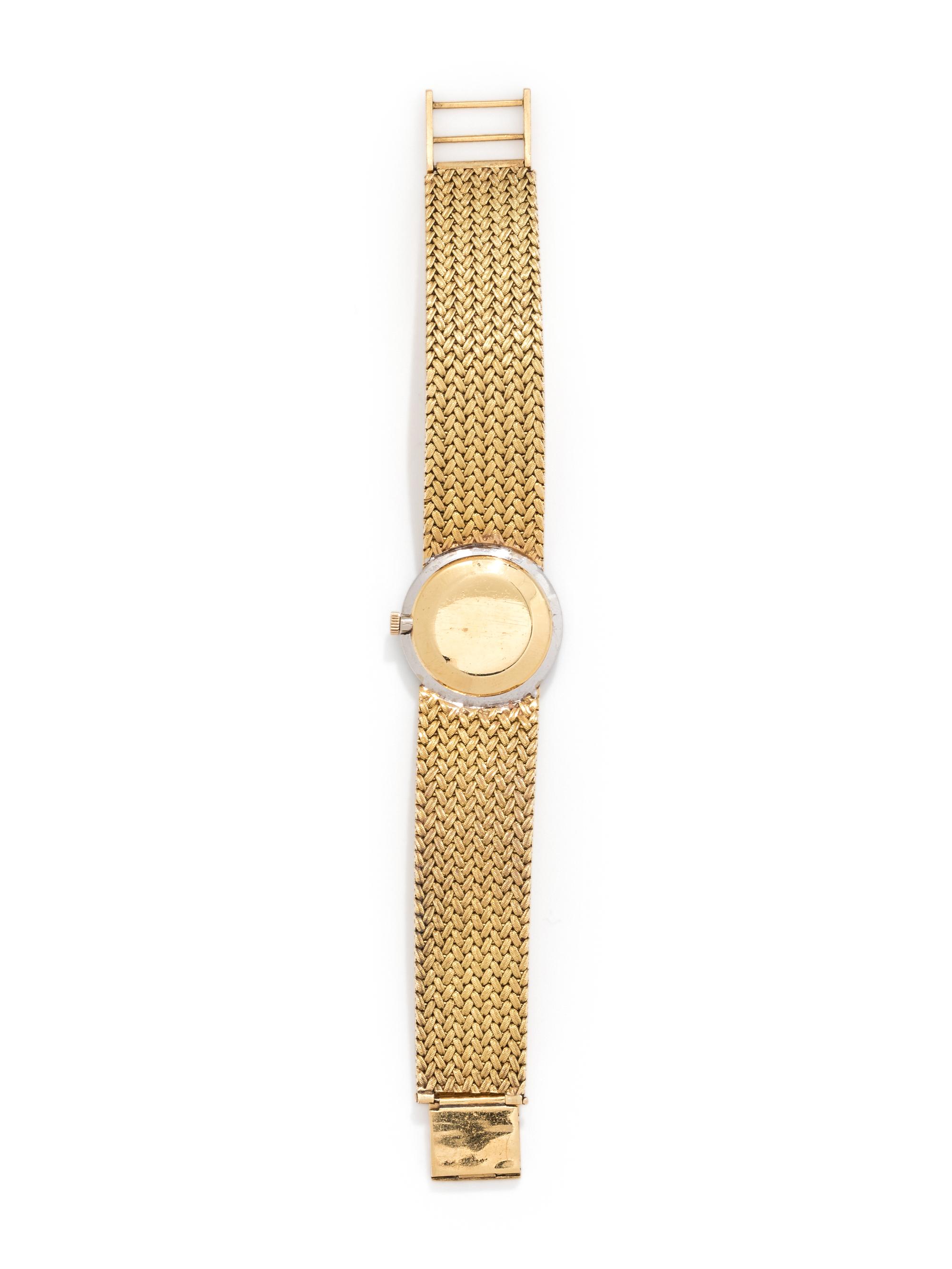 CORUM, 18K YELLOW GOLD, DIAMOND AND EMERALD WRISTWATCH