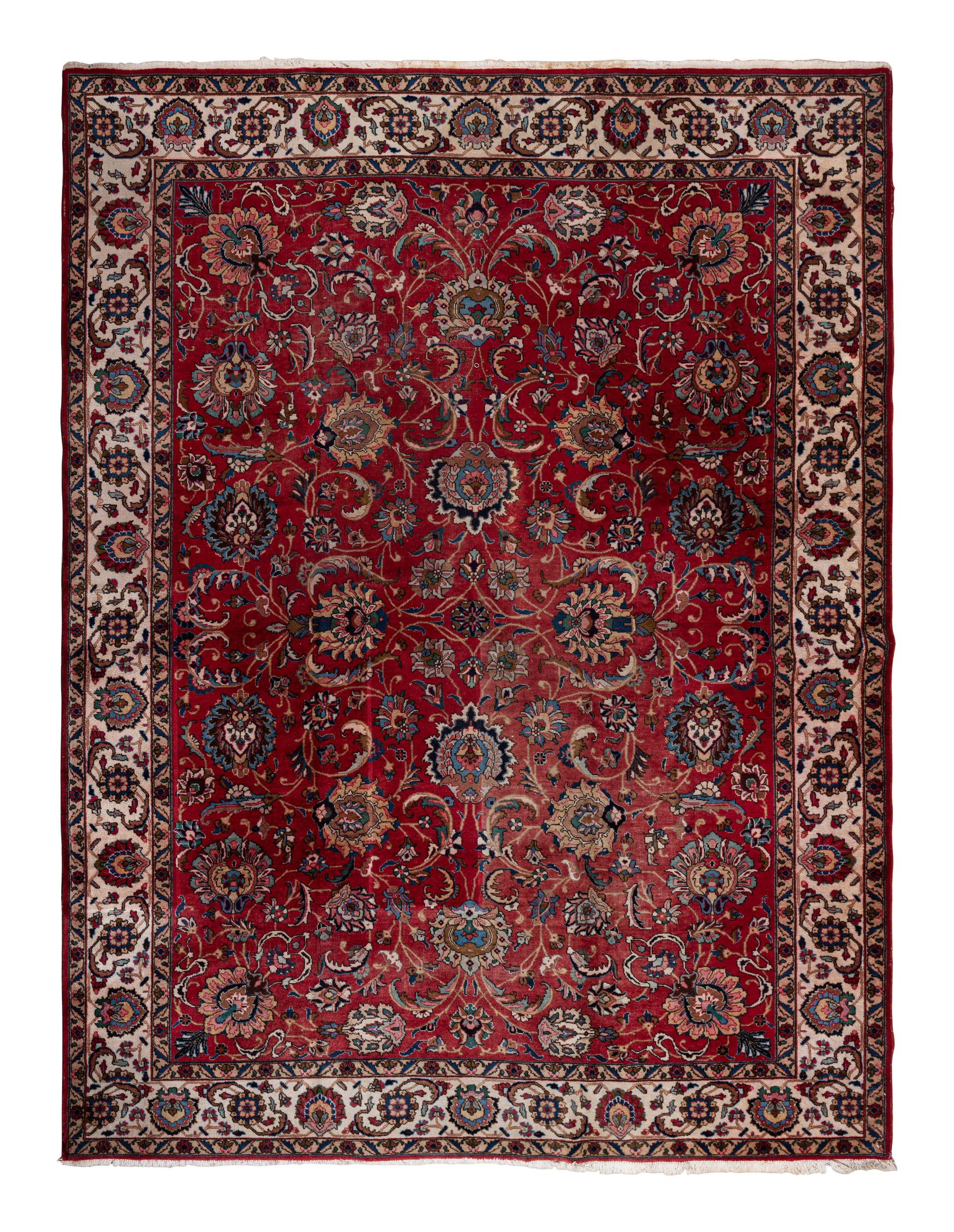 A Sarouk Wool Rug