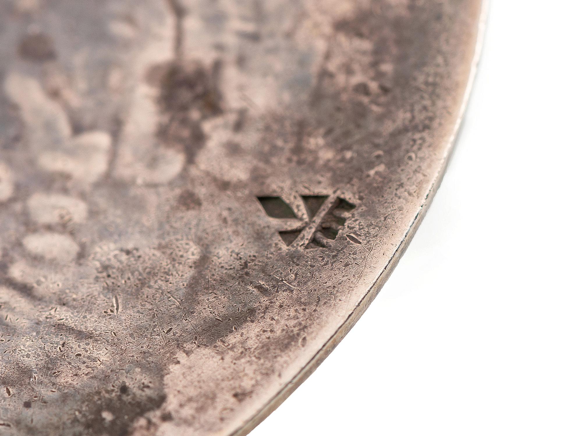 Silver Overlay Shalako Pendant, with Silver Chain