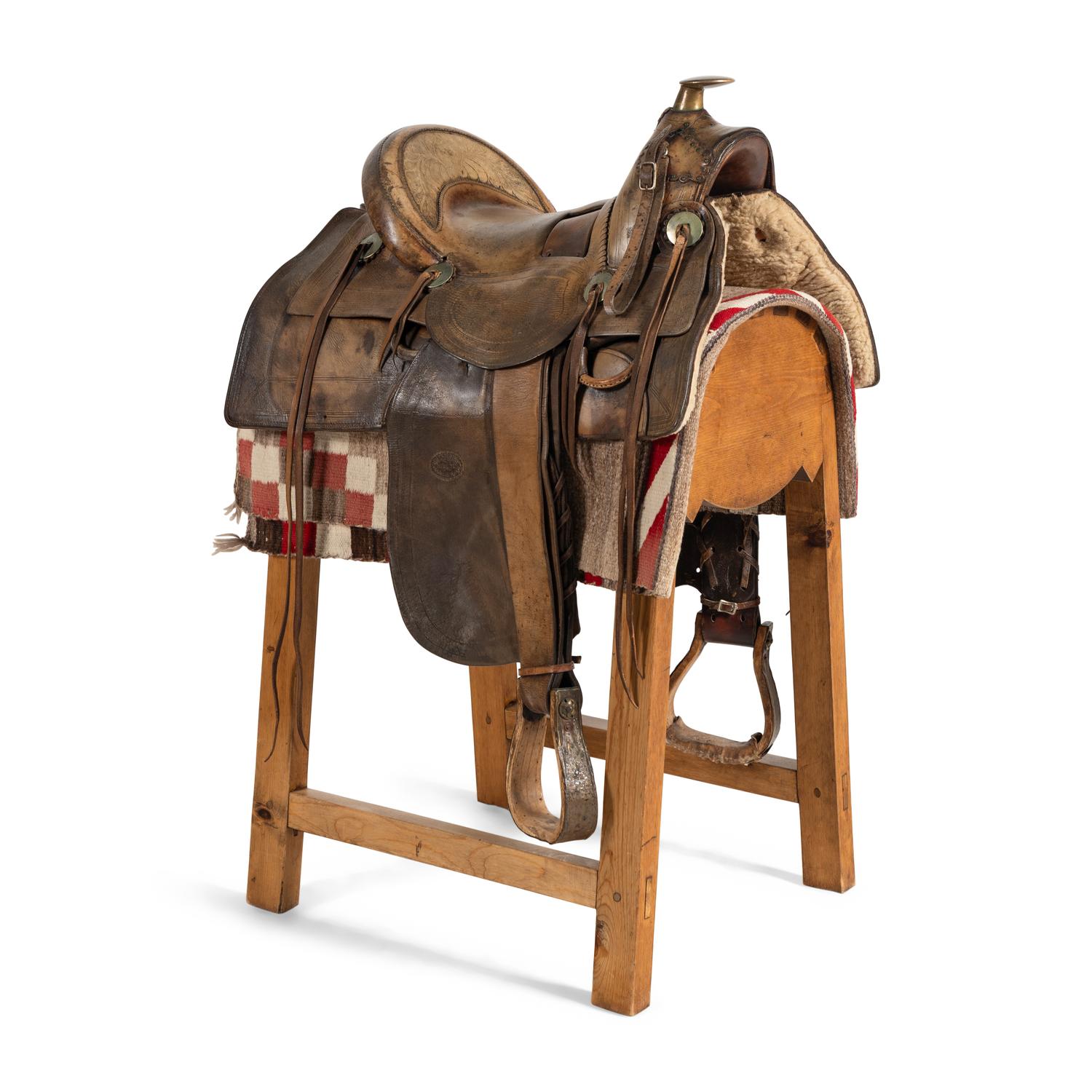 A Western Ranch Saddle, by R.T. Fraser, Colorado