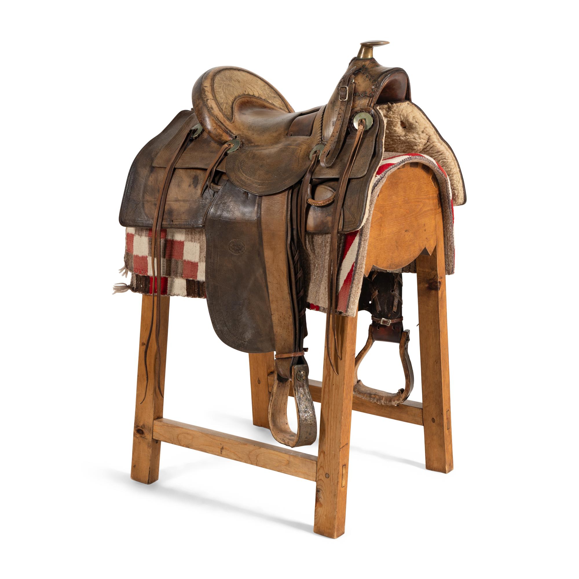 A Western Ranch Saddle, by R.T. Fraser, Colorado