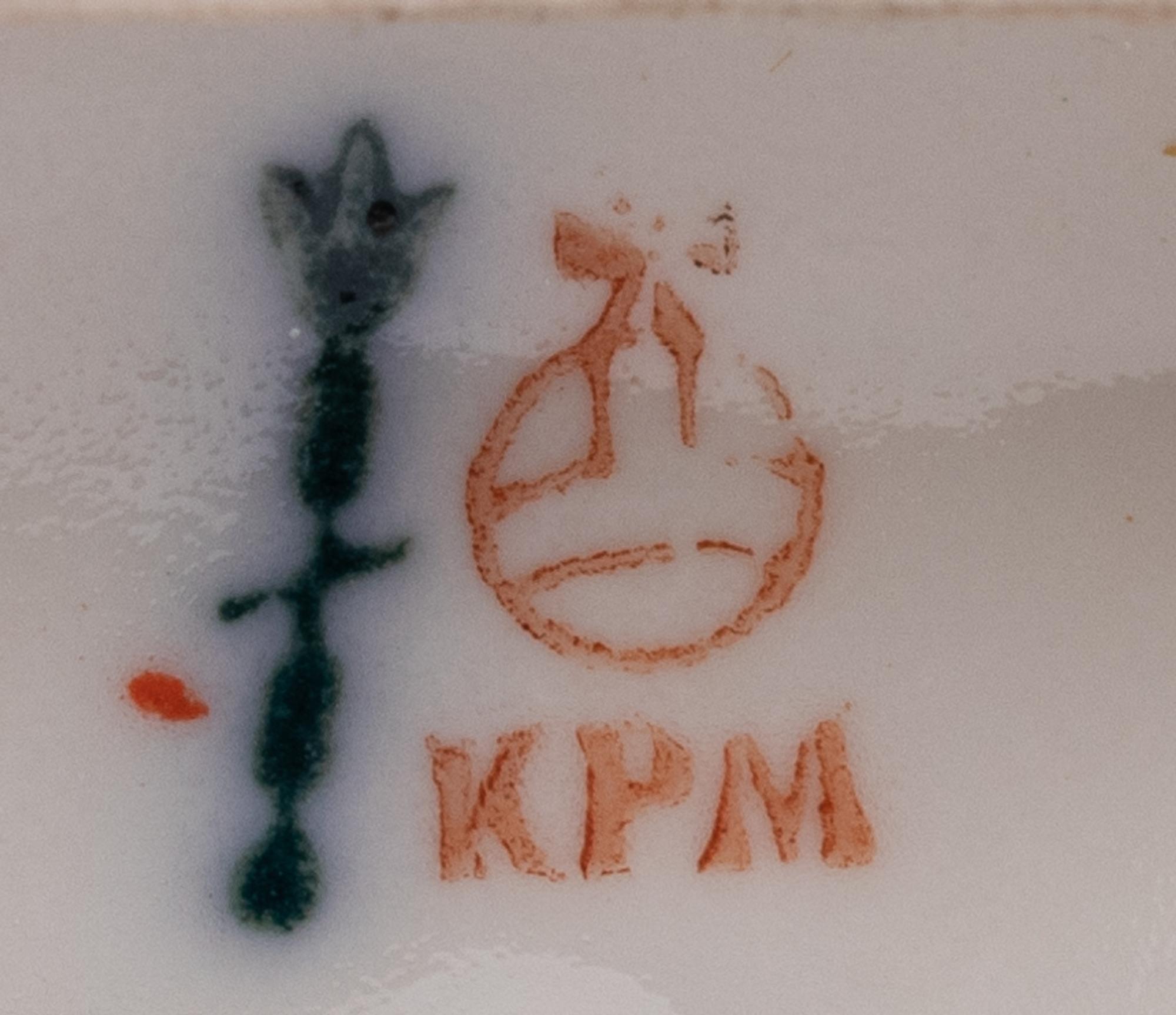 A Berlin (K.P.M.) Porcelain Figure of a Chinese Musician