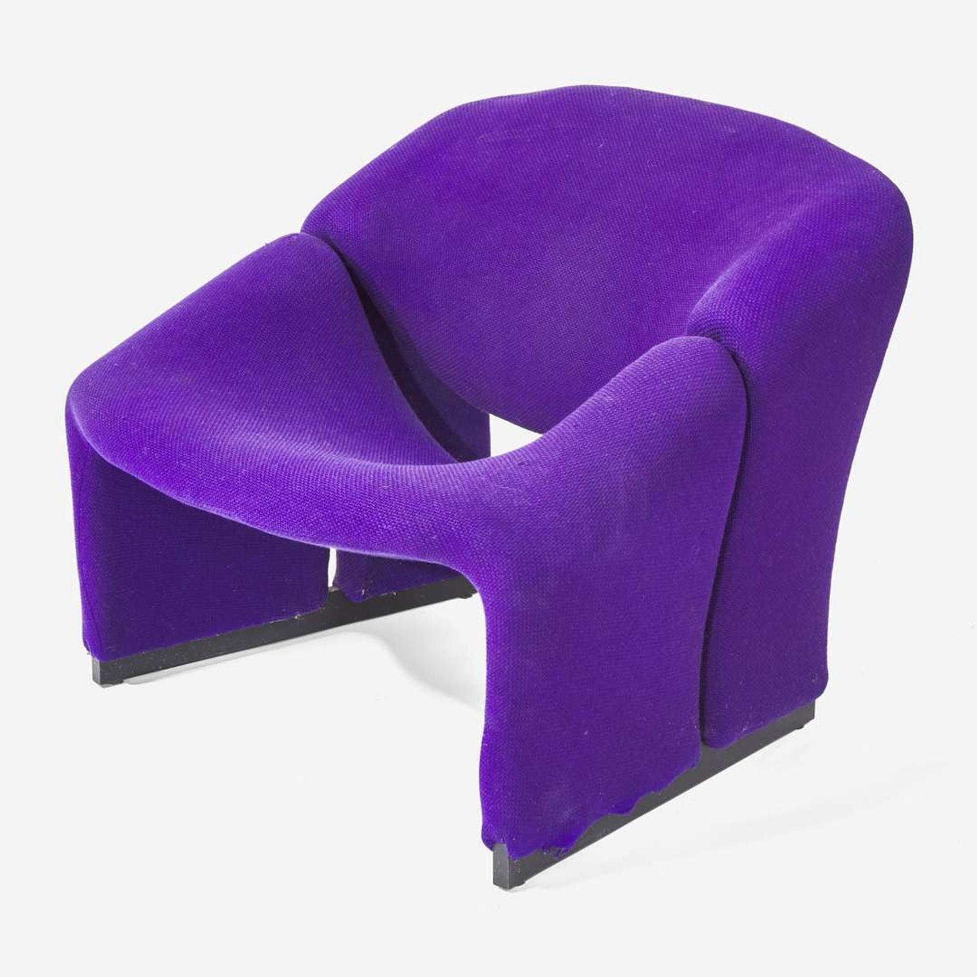 Pierre Paulin (French, 1927-2009) Early "Groovy" Chair, Model F-580, Artifort, Netherlands, 1960s