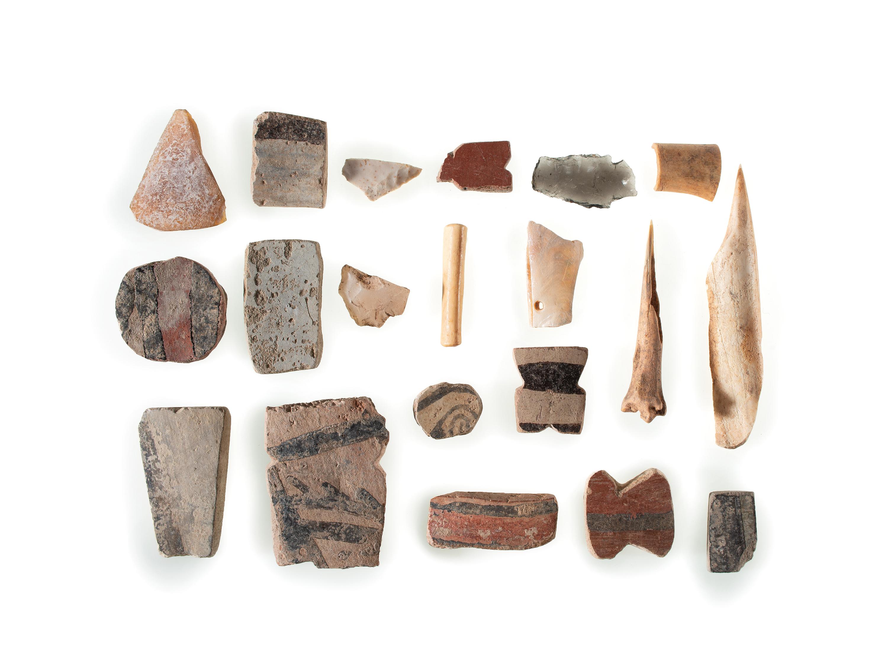 San Cristobal Pueblo Artifacts