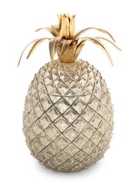 A Mauro Manetti Parcel-Gilt Metal Pineapple Wine Cooler