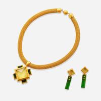 Linda Macneil Necklace and Earrings Linda McNeil
