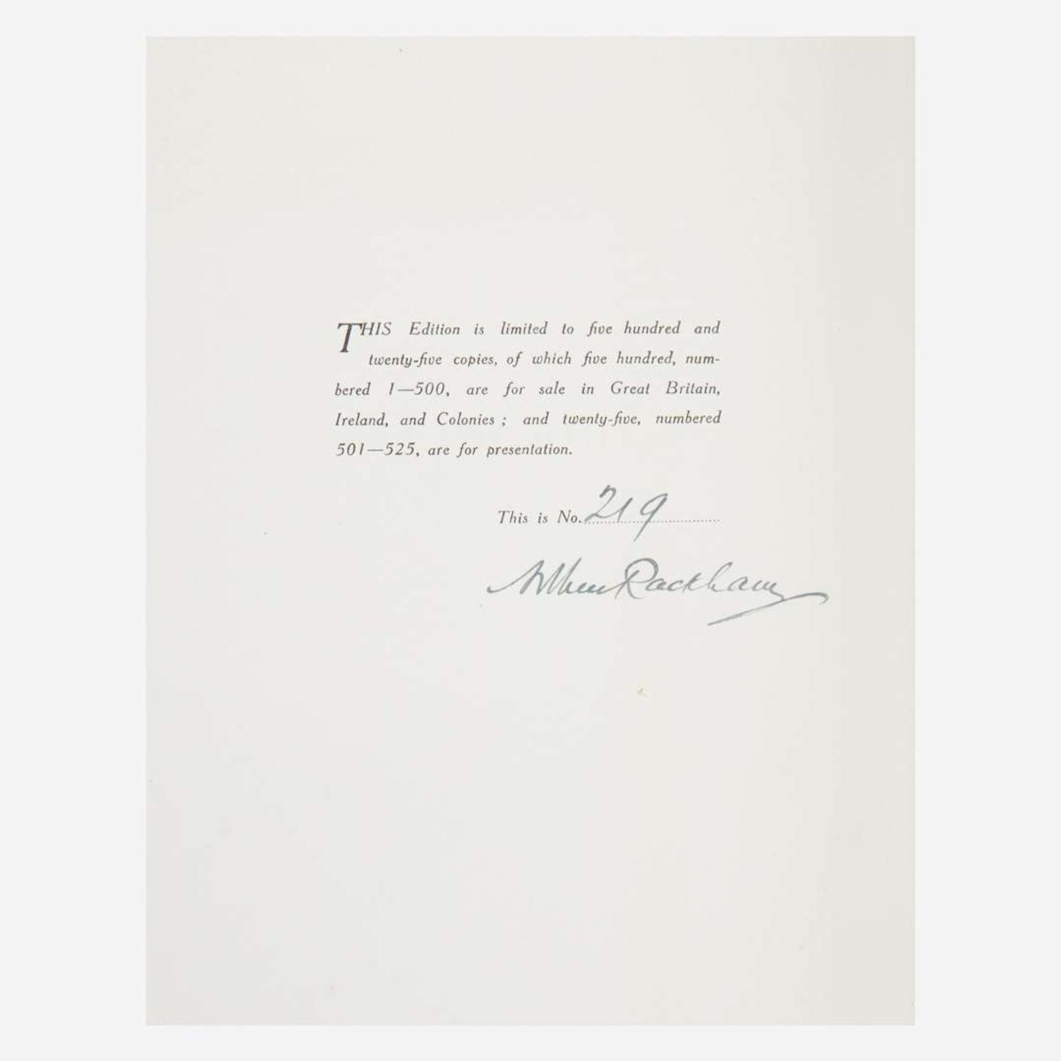 [Children's & Illustrated] [Rackham, Arthur] Dickens, Charles A Christmas Carol