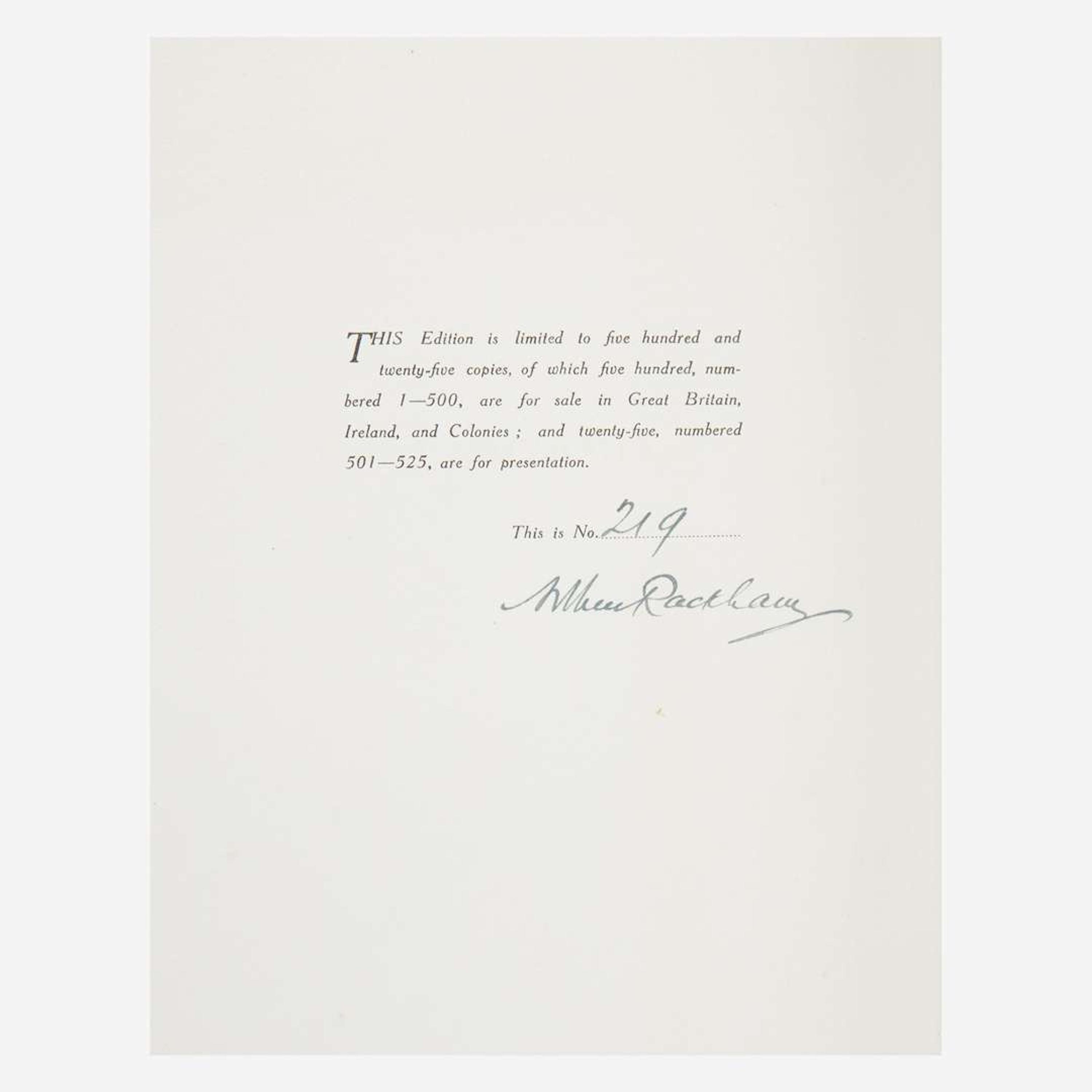 [Children's & Illustrated] [Rackham, Arthur] Dickens, Charles A Christmas Carol