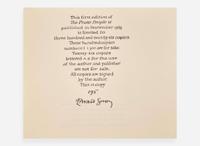 [Children's & Illustrated] Gorey, Edward: Group of 9 Signed Albondocani Press Publications