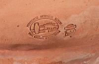 Four Terra Cotta Patio Stools