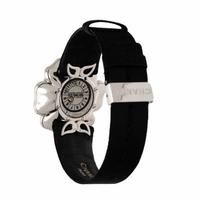 CHANEL, 'CAMÉLIA SECRET' 18K WHITE GOLD AND DIAMOND SURPRISE WATCH