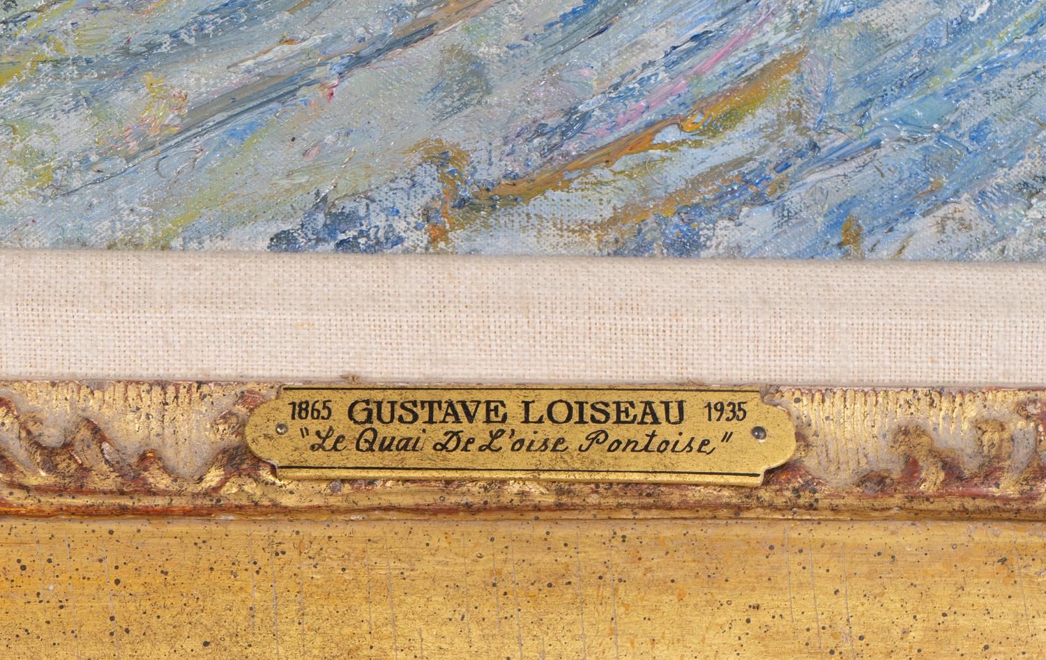Le Quai de L'Oise à Pontoise