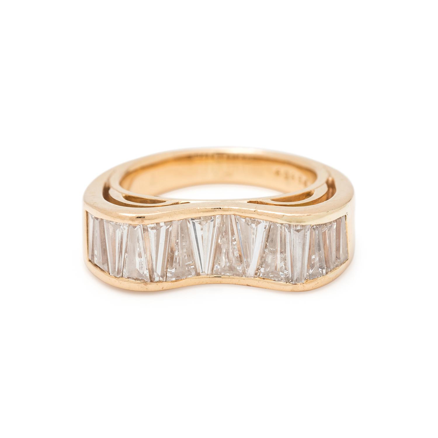 OSCAR HEYMAN & BROTHERS, DIAMOND RING