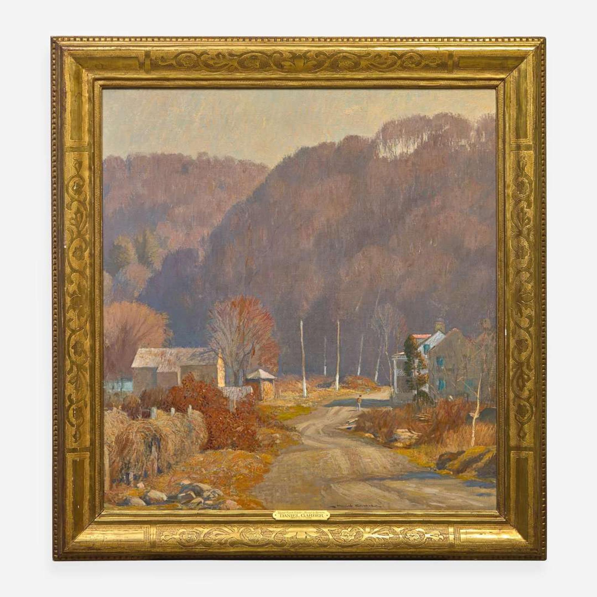 Daniel Garber (American, 1880–1958) Lower Black Eddy (Byram Road or Road to Byram)