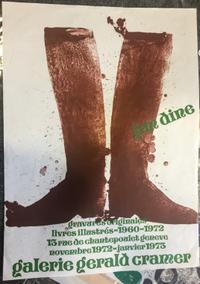Jim Dine, (American, b. 1935), Boots Poster