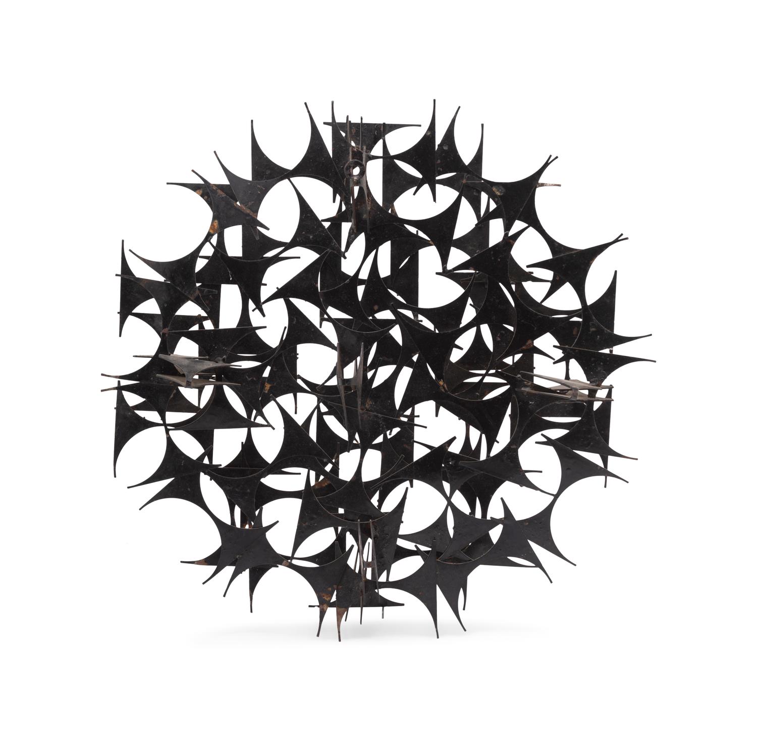 Brutalist Wall Sculpture, c. 1960 Marc Creates, USA