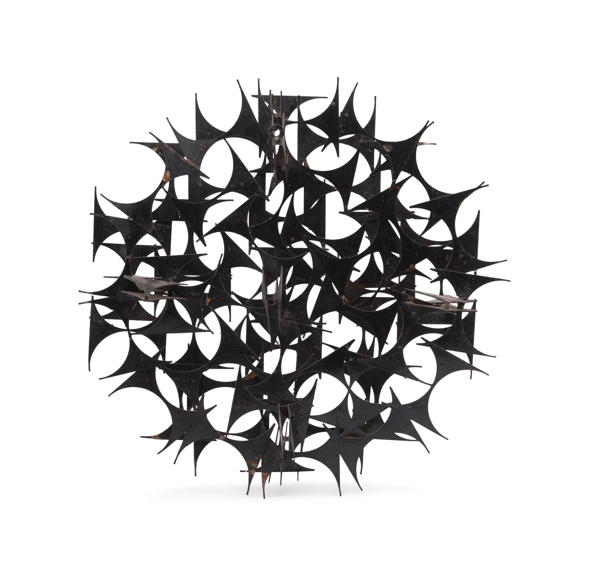 Brutalist Wall Sculpture, c. 1960 Marc Creates, USA