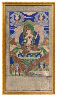 A Tibetan Thangka