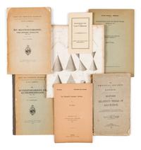[PHYSICS] -- A group of 9 periodicals and offprints in 13 volumes, comprising: