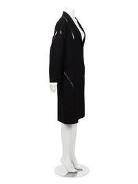 Ralph Rucci Wool Jacket with Silk Net Inserts, 2015