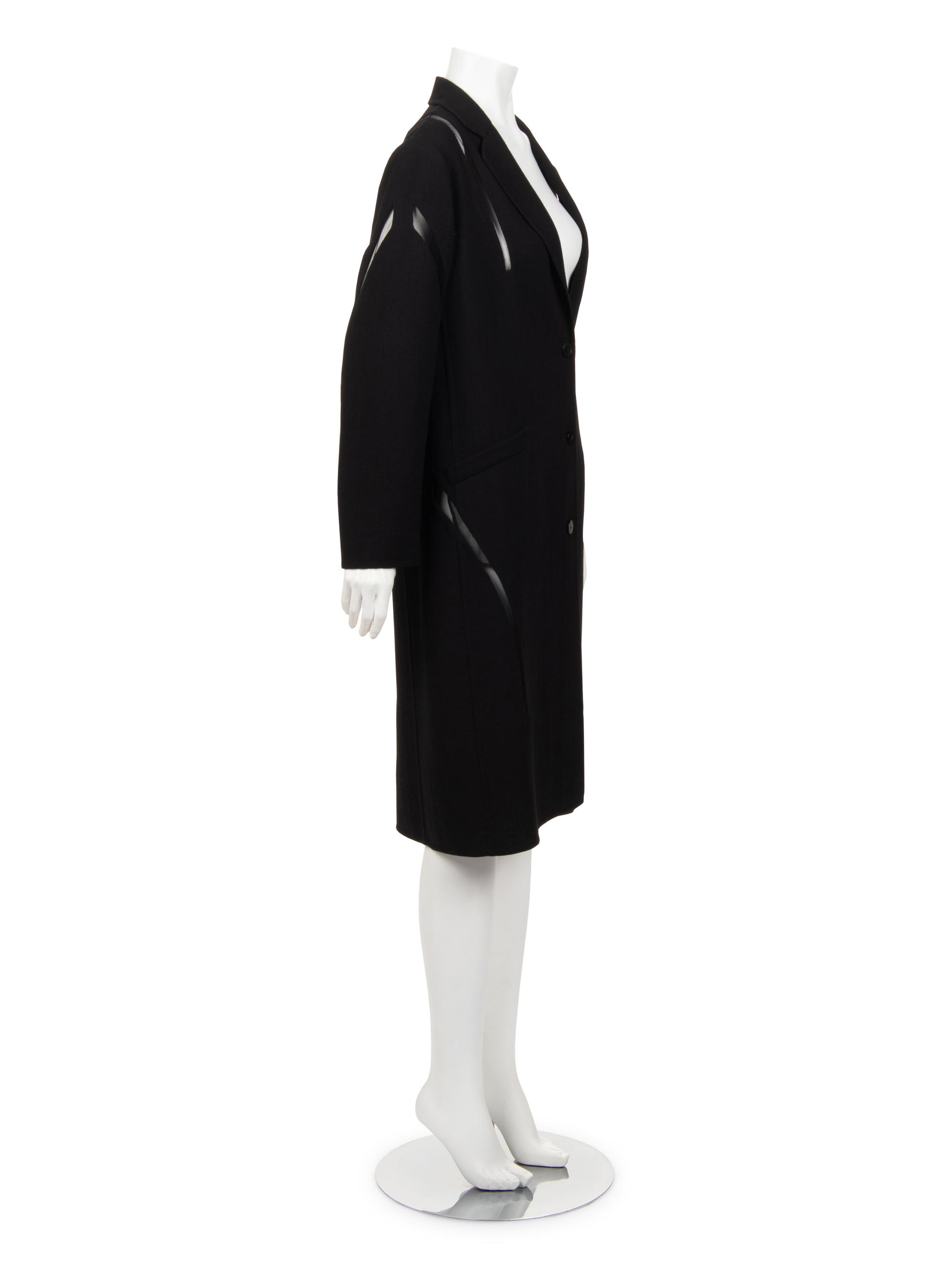 Ralph Rucci Wool Jacket with Silk Net Inserts, 2015
