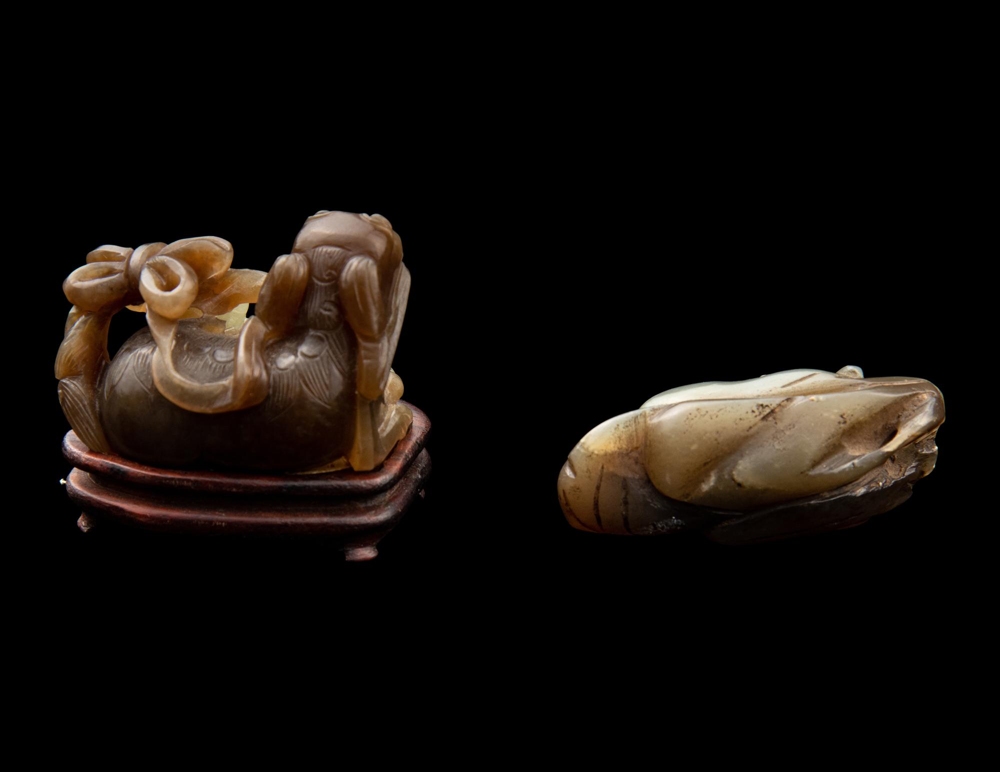 Two Chinese Jade 'Animal' Carvings