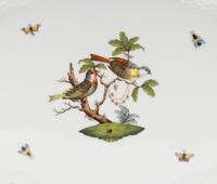 A Herend Porcelain Rothschild Bird Tray