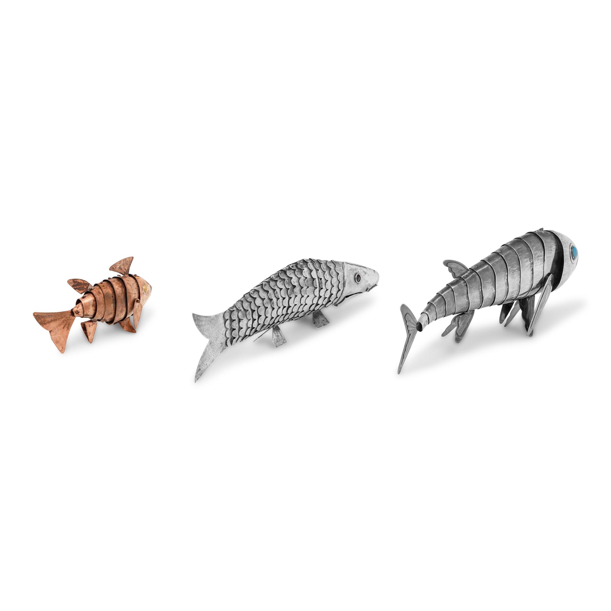 Three Articulated Fish