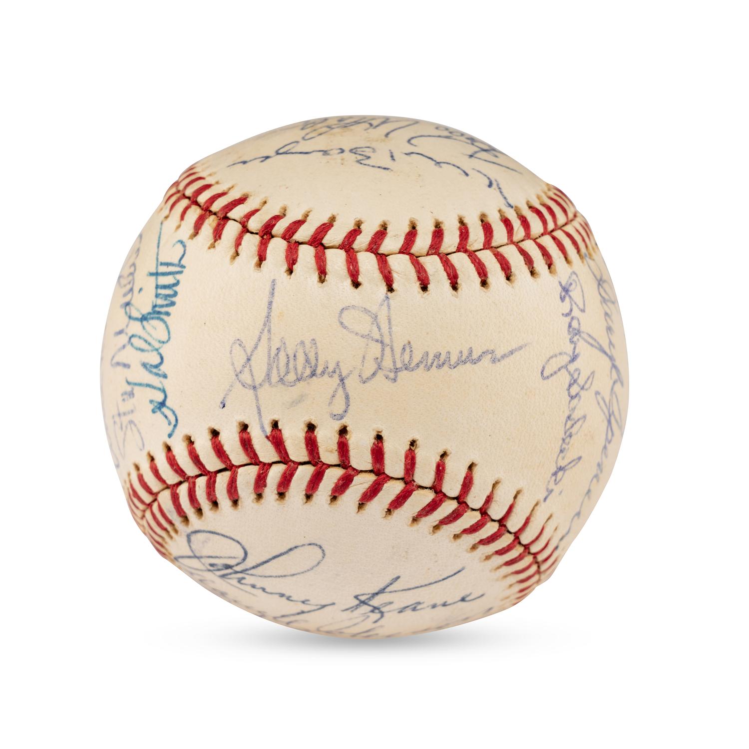 A 1961 St. Louis Cardinals Team Signed Autograph Baseball