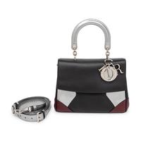 Christian Dior, Top Handle Flap Bag in Multicolor Leathers