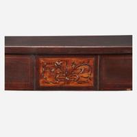 A Federal inlaid and figured mahogany pier table Attributed to Adam Hains (1768-1846), Philadelphia, PA, circa 1800