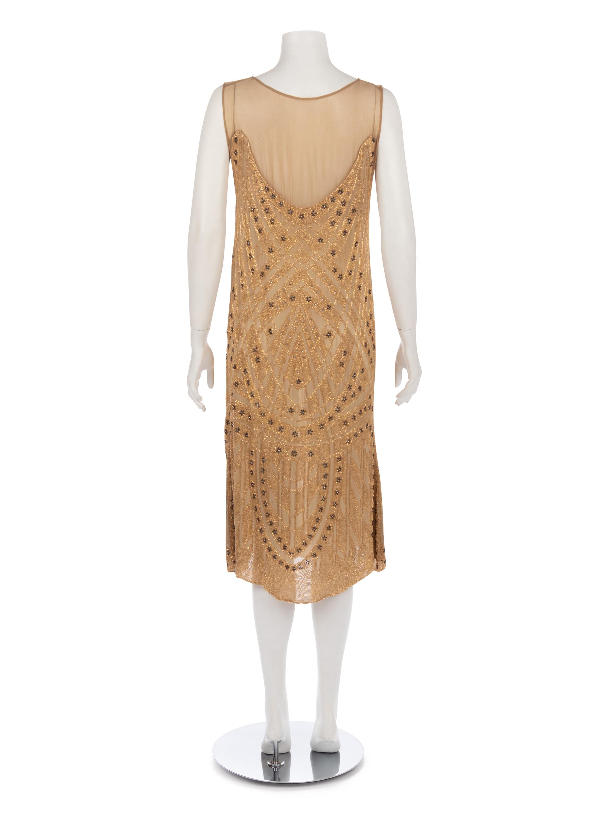 Embroidered Flapper Dress, 1920s
