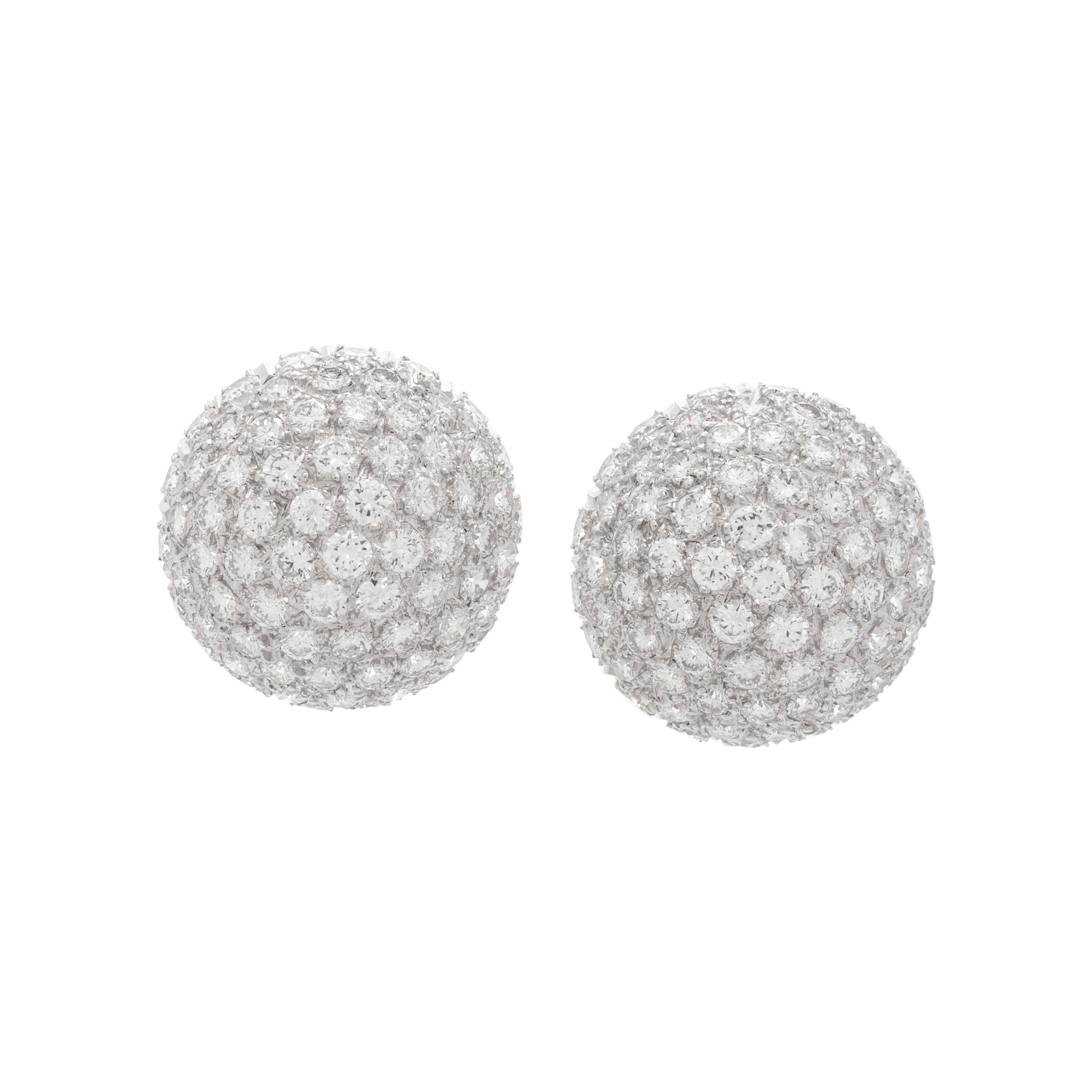 BOMBE DIAMOND EARCLIPS