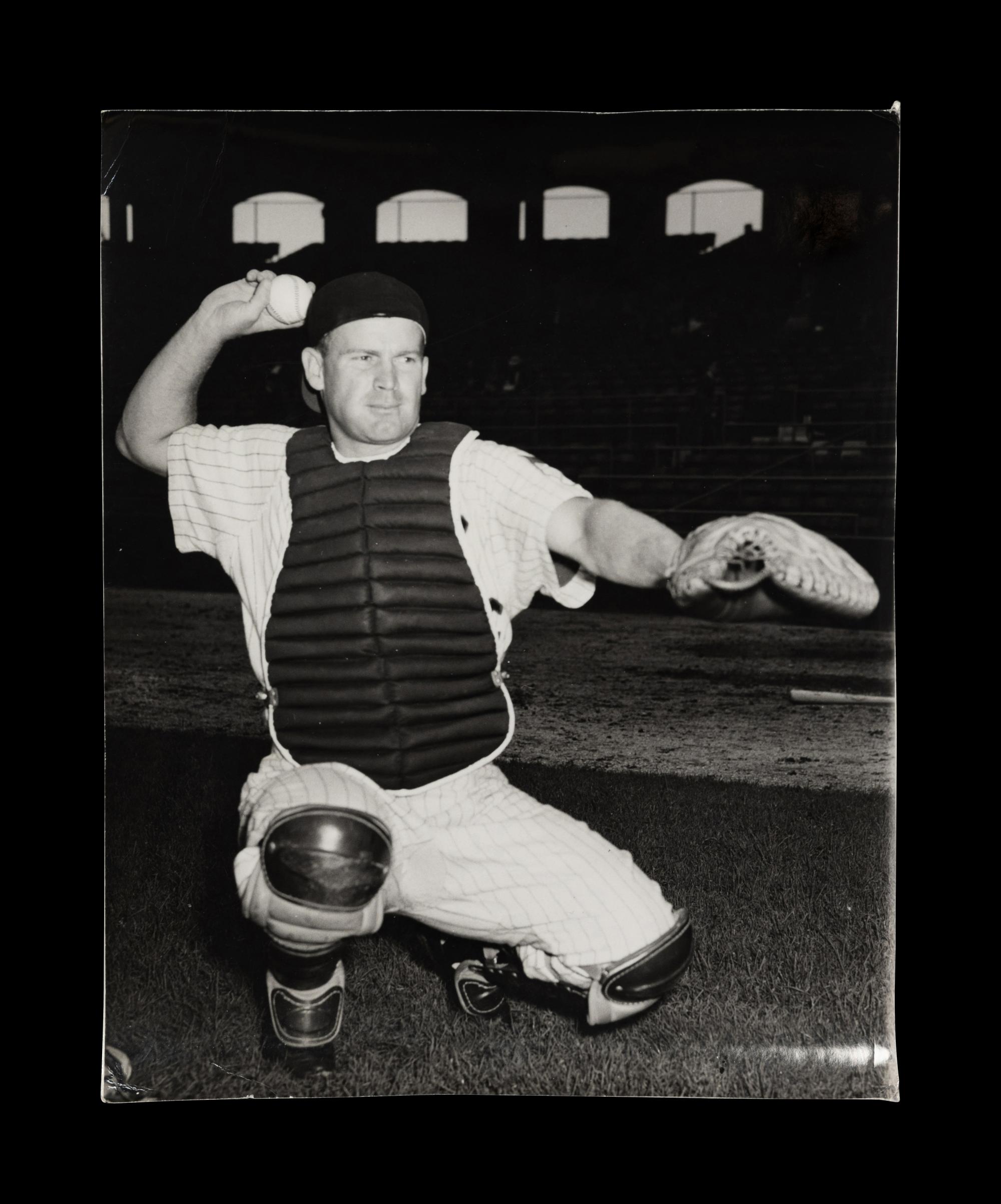 A Group of 1950s Comiskey Park Chicago White Sox Signed Type One Photographs and Ephemera Including Nellie Fox Signed Photograph,